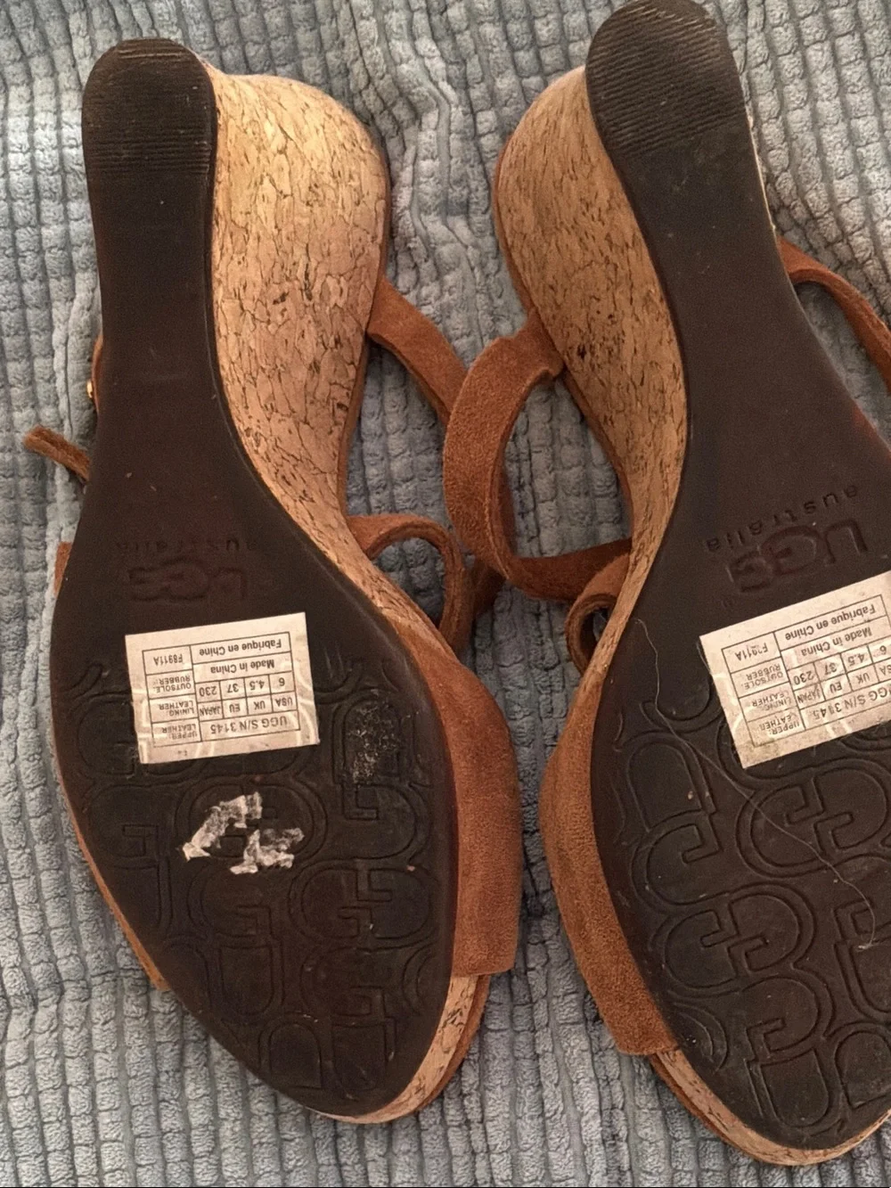 UGG wedge sandals